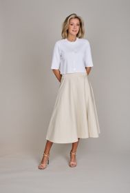 Witte korte gilet Anneclaire