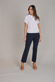 Witte polo Anneclaire