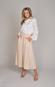 Beige broekrok Riani