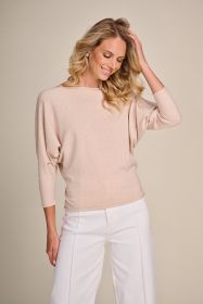 Roze pull met glitter Due Amanti