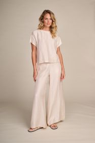 Mastic broek met glans Due Amanti