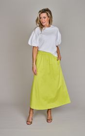 Lime rok op elastiek Due Amanti