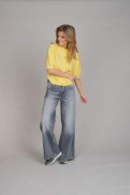 Gele gilet met korte mouw Herzen'S angelegenheit