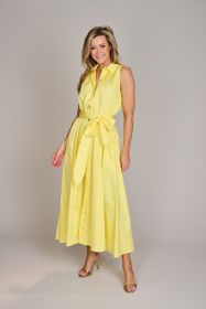 Geel lang hemdkleed Caroline Biss