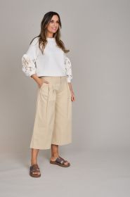 Beige broekrok Senso