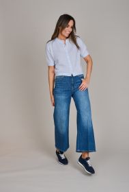 Lichtblauwe gilet Hemisphere