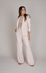 Zachtroze blazer D.Exterior