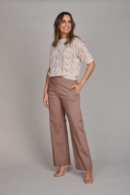 Beige pull met kabel D.Exterior