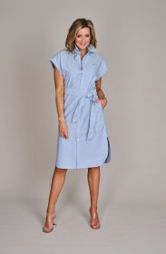 Blauw jeanskleed/ hemdkleed Ralph Lauren