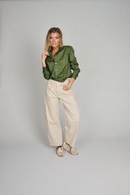 Groene bloes Ralph Lauren