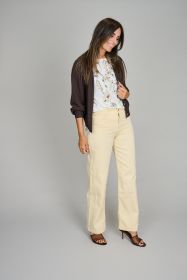Vanillekleurige broek Marc Cain
