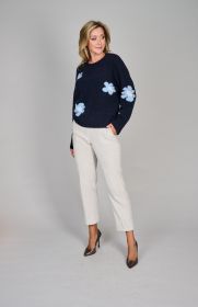 Mastic broek in velours Anneclaire