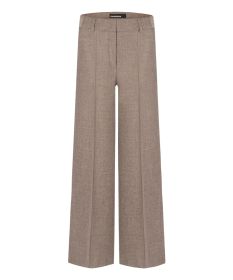 Taupe broek model Amelie Cambio
