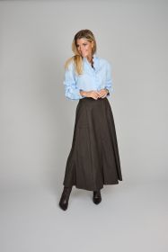 Lichtblauwe bloes met jabot Rosso 35