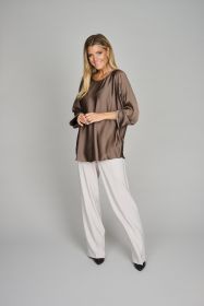 Bruine oversized bloes Joseph Ribkoff