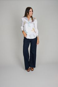 Blauwe broek Joseph Ribkoff