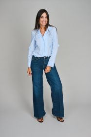 Blauwe jeans model Sventy Raffaello Rossi