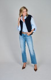 Marine mouwloze gilet Des Petits Hauts