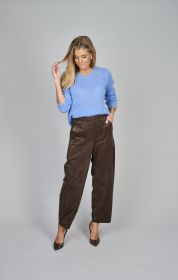 Lavendelblauwe pull Des Petits Hauts