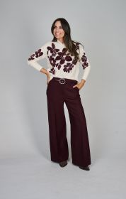 Bordeaux broek Caroline Biss